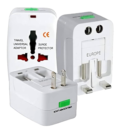 MOBIBOX Universal Travel Adapter with US, EU, UK and AU plugs