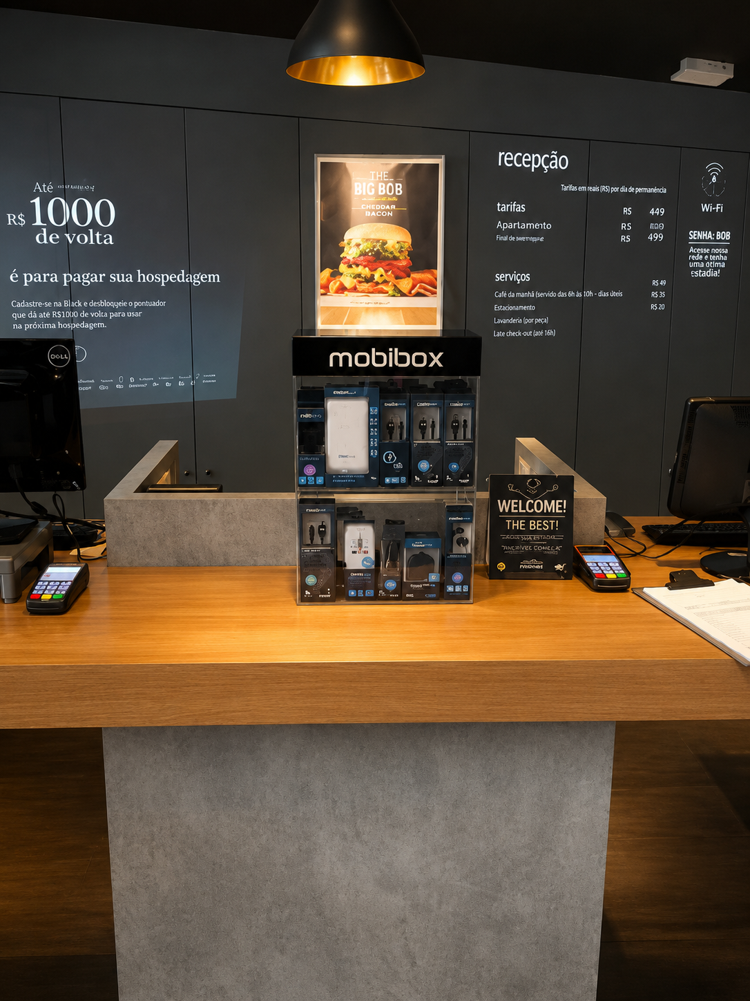 Mobibox countertop display